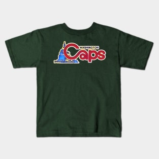 Washington Caps Basketball Kids T-Shirt